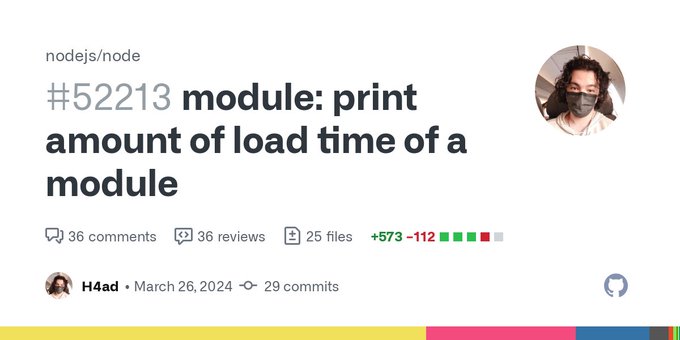 PR to print amount of load time of a module